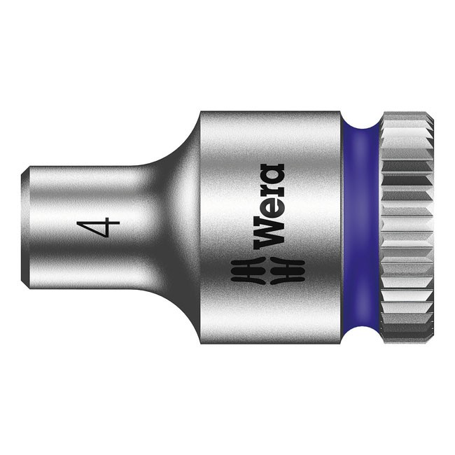 Wera Zyklop 1/4" socket - Metric 4.0