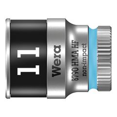 Wera Zyklop 1/4" socket with holding function - Metric 11.0