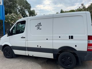 Κλούβα Mercedes-Benz 2009 Sprinter 210 με ζημιά-thumb-1