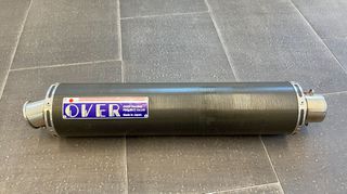 OVER RACING Τελικό - INOX CARBON για HONDA - YAMAHA - KAWASAKI - SUZUKI