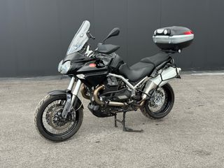 Moto Guzzi Stelvio 1200 2008 Quattro Valvole 4V ΜΕ ΒΑΛΙΤΣΑ-ΚΑΓΚΕΛΑ-ΠΡΟΒΟΛΕΙΣ-thumb-1