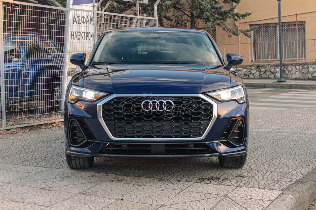Audi Q3 2021 2.0 | ΕΛΛΗΝΙΚΟ | ΠΛΗΡΕΣ ΒΙΒΛΙΟ | Navarra Blue Metallic
