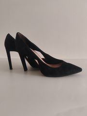 Μαύρες καστόρινες γόβες 8 by YOOX (Made in Italy) – Νο 38