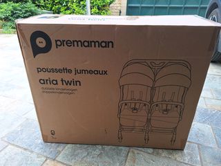Διπλό καρότσι Premaman Aria Twin – Αχρησιμοποίητο