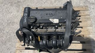 Κινητήρας βενζίνης G4FA, 1.4lt 101PS 16V VVti, από Kia Ceed-Pro Ceed '07-'12, Hyundai i30 '07-'12 με μεταβλητό