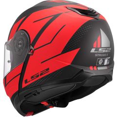 ΚΡΑΝΟΣ ΑΝ/ΝΟ LS2 STROBE II 908.24 ECE 22.06 CODE MAT BLACK RED M-thumb-9