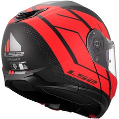 ΚΡΑΝΟΣ ΑΝ/ΝΟ LS2 STROBE II 908.24 ECE 22.06 CODE MAT BLACK RED M-thumb-6