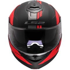 ΚΡΑΝΟΣ ΑΝ/ΝΟ LS2 STROBE II 908.24 ECE 22.06 CODE MAT BLACK RED M-thumb-5