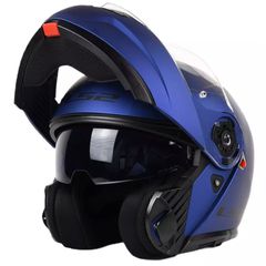 ΚΡΑΝΟΣ ΑΝ/ΝΟ LS2 STROBE II 22.06 MAT NAVY BLUE M
