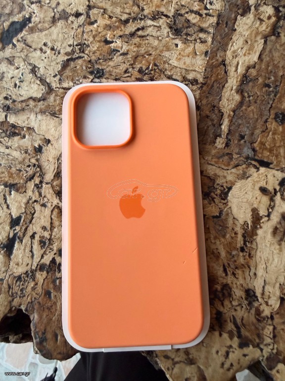θήκη σιλικόνης iPhone 12 Pro Max orange