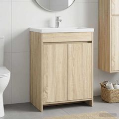 Ντουλάπι Κάτω από τον Νιπτήρα Sonoma Δρυς 56 x 37,5 x 81 εκ 890778