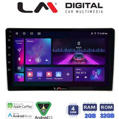 LM Digital - LM ZA4566 GPS Οθόνη OEM Multimedia Αυτοκινήτου για Toyota ProAce 2013  2016Citroen C2 2003  2009