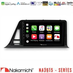 Nakamichi NA3615 Series Με Wireless Carplay & Android Auto Toyota CH-R RHD Media Station Tablet 9"