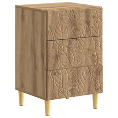 Κομοδίνο Artisan Δρυς 43 x 39,5 x 66,5 εκ Επεξεργασμένο Ξύλο 895024