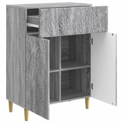 Πλαϊνό γραφείο Γκρι Sonoma 66 x 34,5 x 90 εκ Επεξεργασμένο Ξύλο 895101-thumb-1