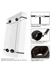 CalExotics BDSM Boundless Bed Restraint-thumb-4