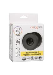 CalExotics Boundless Rechargeable Vibrating FTM Stroker - Black