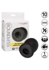 CalExotics Boundless Rechargeable Vibrating FTM Stroker - Black-thumb-2