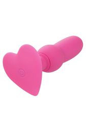CalExotics First Time Vibrating Beaded Butt Anal - Pink-thumb-3
