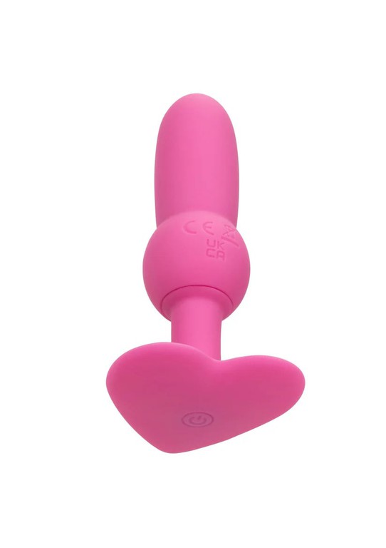 CalExotics First Time Vibrating Beaded Butt Anal - Pink