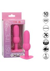 CalExotics First Time Vibrating Beaded Butt Anal - Pink-thumb-4