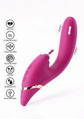 Triple Thrill Climaxer Rabbit Vibrator-thumb-1