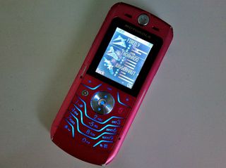 Λειτουργικό Motorola L6 ελληνικό, σε ροζ χρώμα-thumb-4