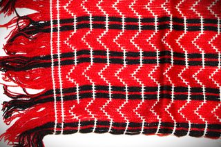 Υφαντό Αργαλειός ντεκόρ wool μάλλινο Primitive original 68 Χ 36cm SAR146