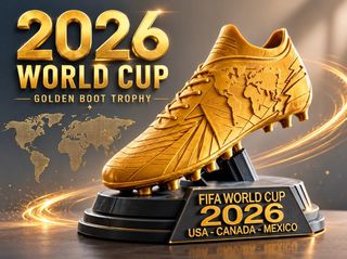 Golden Boot Trophy FIFA World Cup 2026 3D printed συλλεκτικό