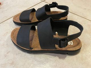 Camper Oruga Μαύρο Δερμάτινο-thumb-1