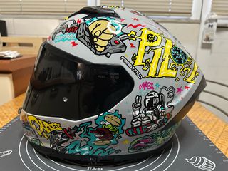 Πωλείται Κράνος Pilot Alpha SV Future Express basalt γκρι + Extra Visor
