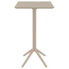 SKY TAUPE BAR 60Χ60Χ108εκ.ΠΤΥΣ/ΝΟ ΤΡΑΠ. ΠΟΛ/ΝΙΟΥ