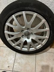 Ζάντες Audi 17” 5x112 ET50 OEM με λάστιχα Michelin 245/45R17