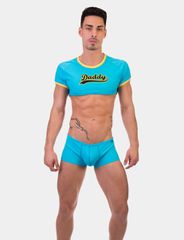 Barcode Berlin - Crop Tee Daddy Blue-thumb-3