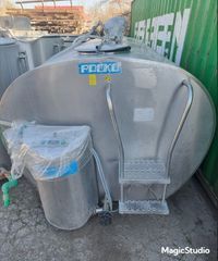 Παγολεκάνη PACKO 5.000λτ κλειστού τύπου , με δύο συμπιεστές (2 αρμέξεων) και πλήρες αυτόματη μονάδα πλύσης CIP ΜΕ ΕΓΓΥΗΣΗ 6 μήνες καλής λειτουργίας