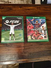 Pro Evolution Soccer 2020 και Fifa FC25 Xbox games σαν καινούργιο, πακέτο