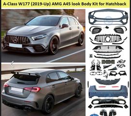 MERCEDES A-CLASS W177 2018 up A45 LOOK FOR HATCHBACK