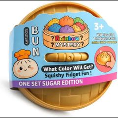 Squishy BUN Glitter / Rainbow Edition mystery box Μεγάλο