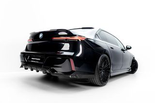 Prepreg Carbon Fiber Πίσω Splitter (με κατακόρυφες ράβδους) BMW 7 M-Pack G70