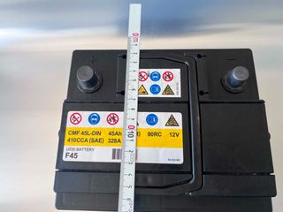 Μπαταρία Αυτοκινήτου 12V 45Ah 328A / 410CCA (CMF 45L-DIN)-thumb-2
