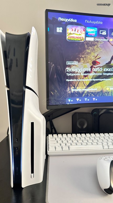 PlayStation 5 slim με disk drive 1tb