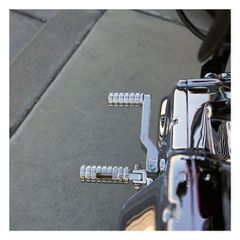 Arlen Ness, Speedliner footpeg set. Chrome-thumb-2