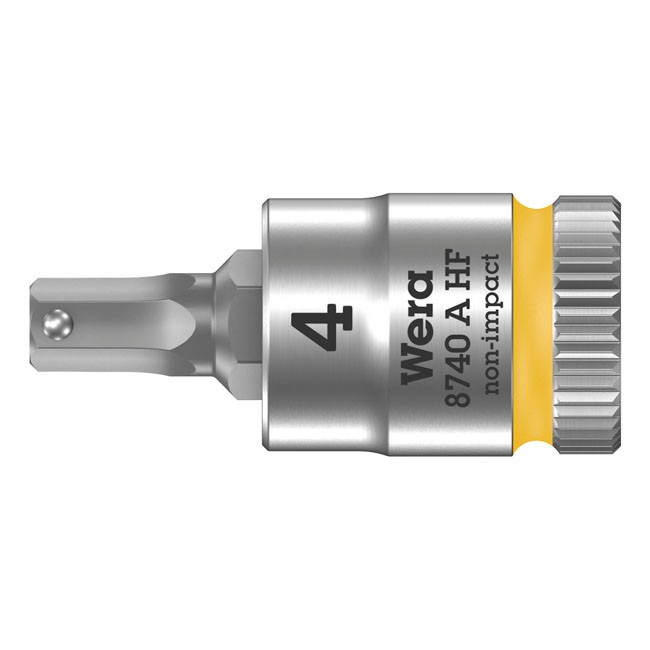Wera Zyklop 1/4" Hex socket bit w/ holding function - Metric