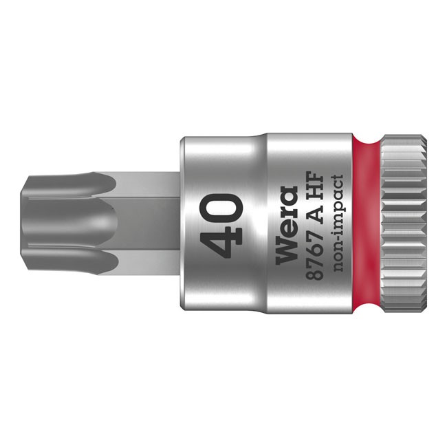 Wera Zyklop 1/4" Torxr socket bit with holding function