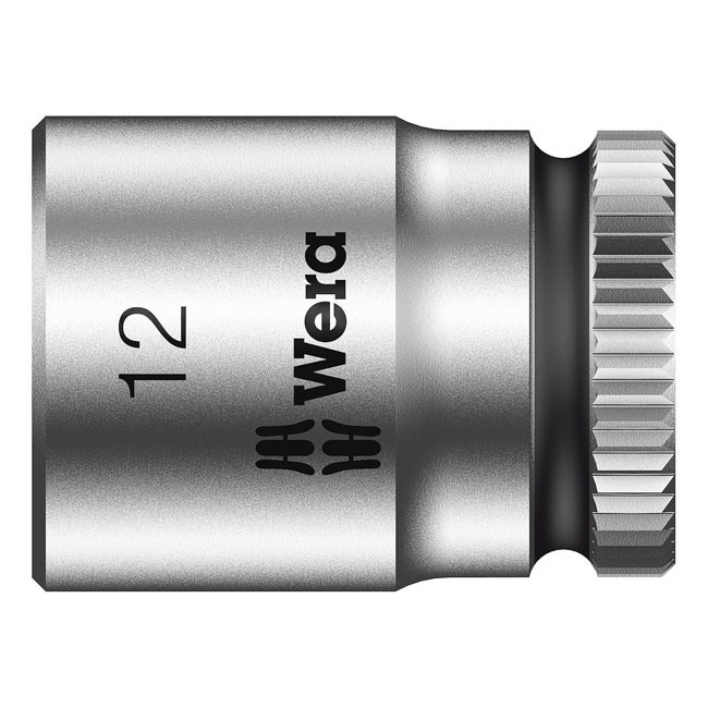 Wera Zyklop 1/4" socket - Metric 12.0