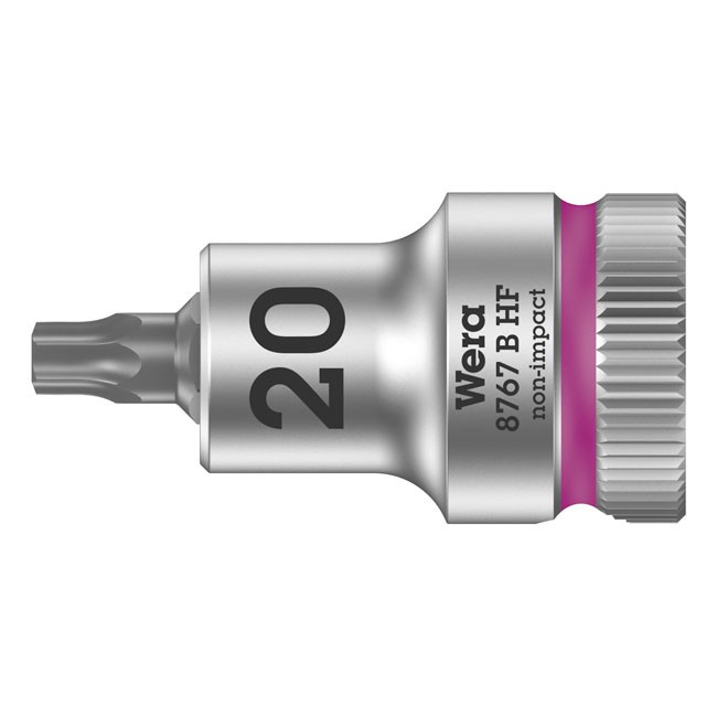Wera Zyklop 3/8" Torxr socket bit TX20 with holding function