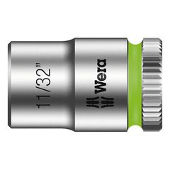 Wera Zyklop 1/4" socket - US sizes 11/32"