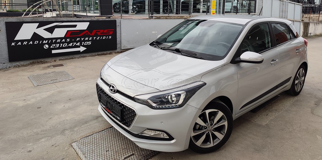 Hyundai i 20 2017 1.4 AUTOMATIC,CLIMA,ΚΑΜΕΡΑ,ΟΘΟΝΗ,2 Χ PDC,16".