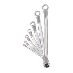 Sonic, offset box end wrench set. 7-piece. US/SAE