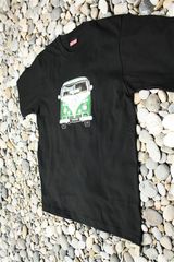 Ανδρικό κοντομάνικο μπλούζα Original Full Scale VW Bus Green Vintage T-Shirt Size M L XL WT649-thumb-5